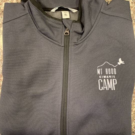 Kiwanis_Ladies Grey Camp Jacket