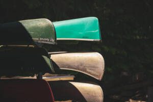 Picture of MHKC camp canoes