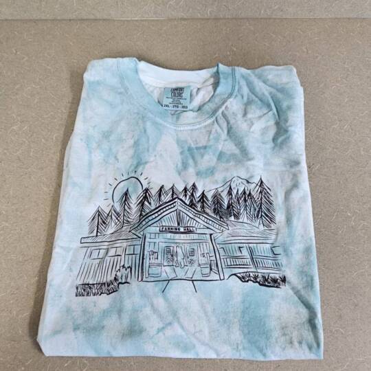 Fanning Tie-Dye T-Shirt 2025