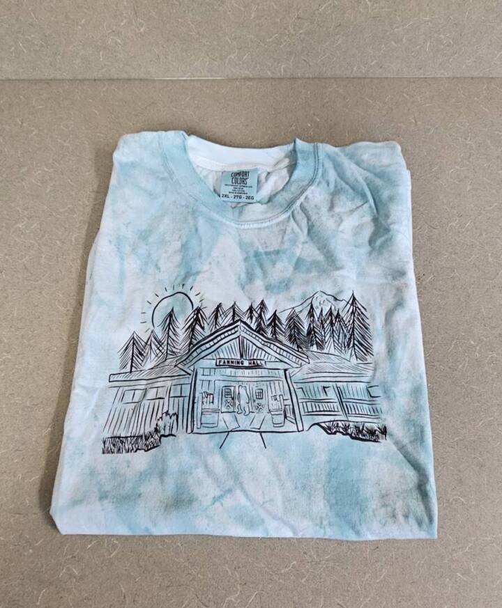 Fanning Tie-Dye T-Shirt 2025