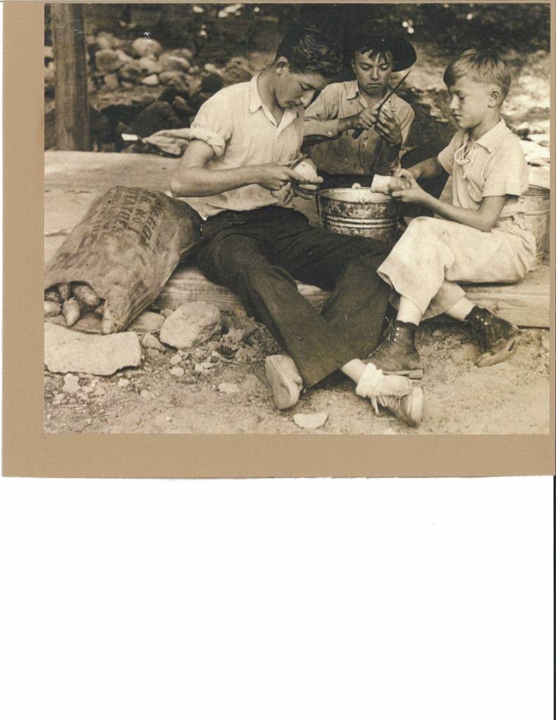 1930s camp photo